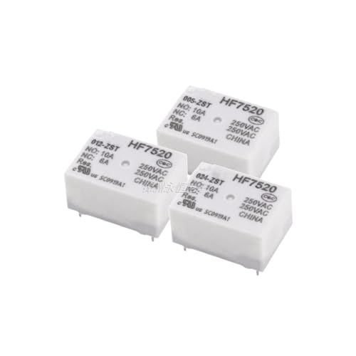 HF7520-024-HSTP 4 broches composant électronique relais de puissance DC 24V PCB x2 - 7
