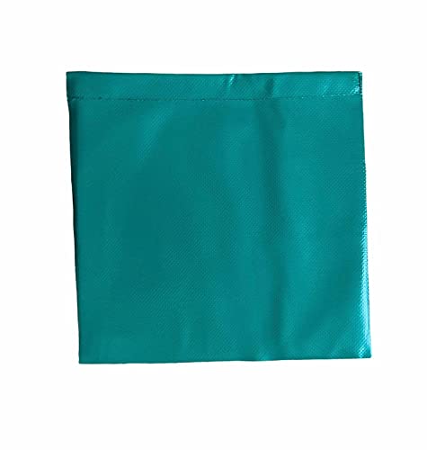 JLP Compatible With Decorative safety High visibility and wind resistance 12x12 In Flag Off Road Sports Sand Dunes 4x4 OutDoor Sports ATV-UTV-PWC Side By Side Motorcycle Made In USA Heavy Duty Nylon Square Fluorescent Teal Blue 12x12 In Flag