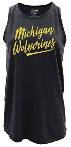 Image of Blue 84 NCAA Womens NCAA Officially Licensed Women's Tank Top Tri-Blend Signature