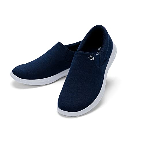 Image of Merinos Women's Slip On Fashion Sneakers, Slide on Casual Shoe, Made with Australian Wool, Lightweight & Durable Tennis Shoes