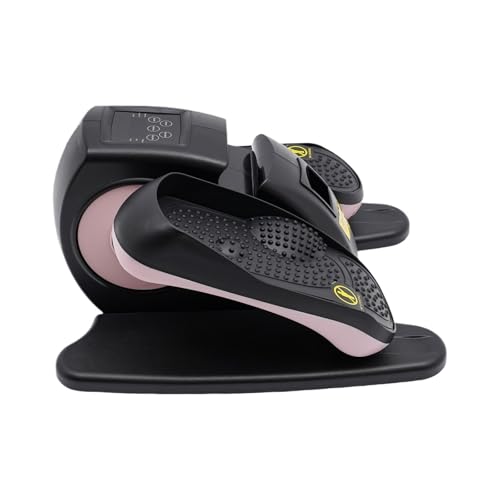 Machine entraîneur elliptique sous le bureau et mini pédale de pied avec télécommande silencieuse