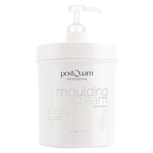 Postquam Crema Moldeadora Corporal 1000 ml – Crema Anticelulítica y Reafirmante con Fucus, Guaraná, Hiedra y Acebo – Tratamiento Corporal para Masaje, Piel más Firme y Tonificada