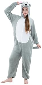 corimori Ratten-Kostüm Erwachsene Damen Herren Karneval Tier-Kostüme Onesie Jumpsuit Overall 15 Maus Ratte Ratatouille,L