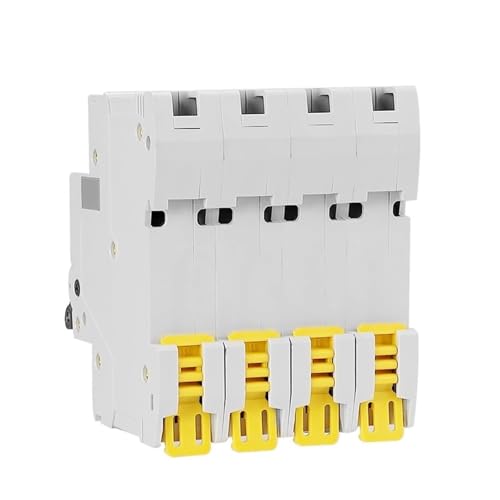 Disyuntor eléctrico de CA de 100A y 4 polos con interruptor automático de 6 KA 5