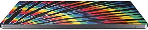 Skinit Decal Laptop Skin Compatible with Surface Laptop 4 15in - Liquid Blue Tie Dye - Rainbow Design