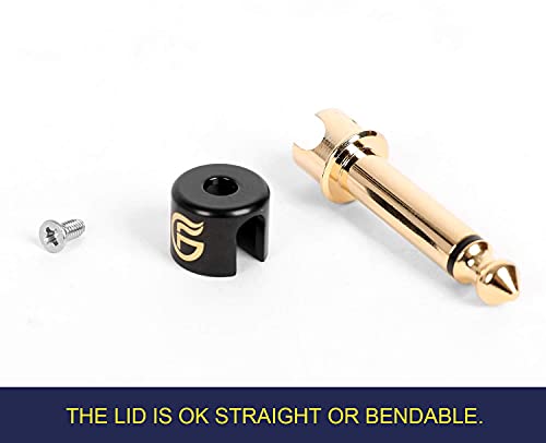 Kit de cabos para pedalboard sem solda Ghost Fire - Não é necessário descascar cabo, cabo de 2 m e 1