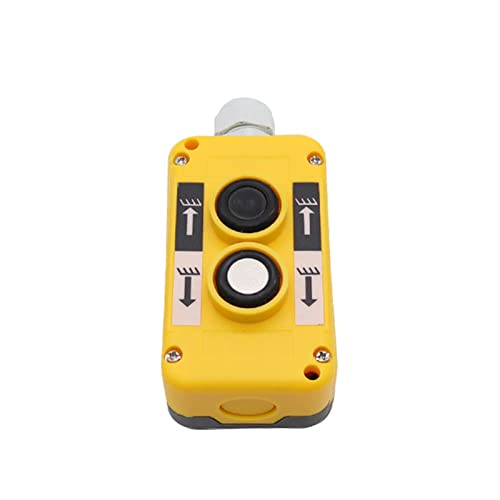 Rainproof Electric Hoist Crane Pushbutton Switches COP Industrial Up Down Driving Push Button Switch Control 2 Button