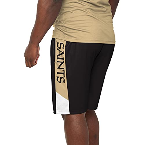 Image of FOCO NFL Mens NFL Team Logo Side Stripe Training Shorts