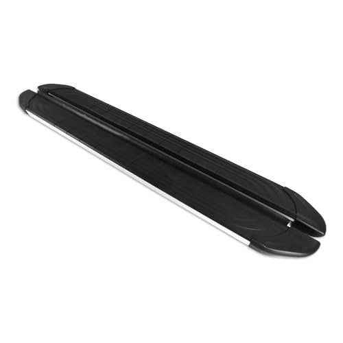 Marchepieds Jeep Compass en aluminium antidérapant 2 pièces
