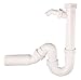 Produktbild Röhrengeruchsverschluss für Spülen | Kunststoff-Siphon | Geruchsverschluss für Küche | Küchenspüle | 1 ½ x 50 mm