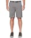 PGA TOUR Men's Motionflux 360 Stretch Flat Front Active Waistband Short, Quiet Shade, 36