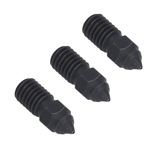 Bocal Hotend, Bocal Extrusor de Impressora M6 Ampla Compatibilidade 3 Unidades para Fibra de Vidro (