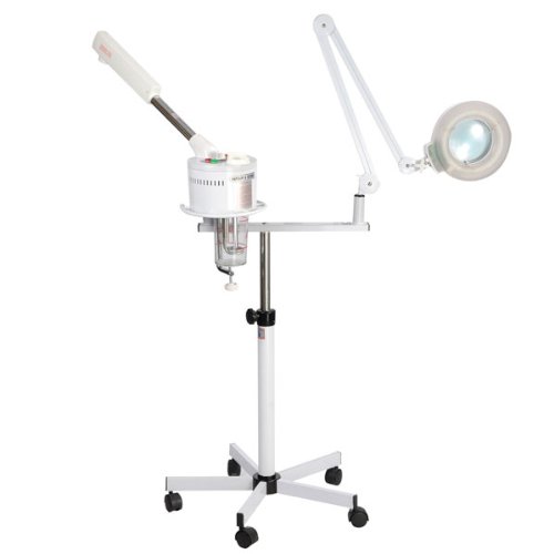 Facial Steamer and Magnifying Floor Lamp