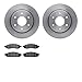 Dynamic Friction Company Front Brake Rotors with 5000 Advanced Brake Pads 6502-67483