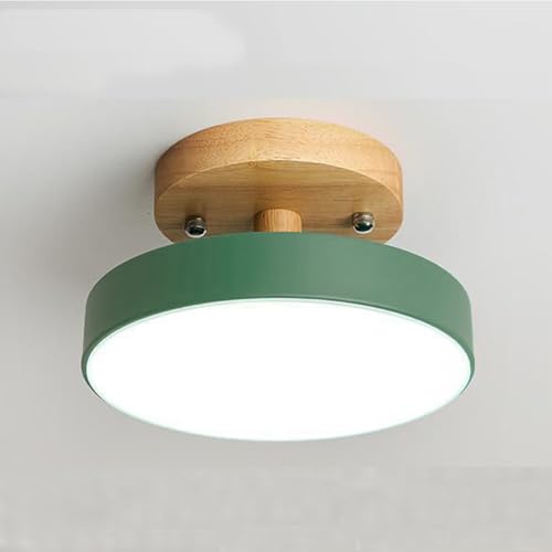 Plafond couloir éclairage LED encastrable et moderne couleur vert - 4