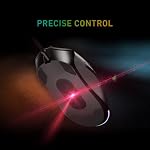 MSI Forge GM320 Gaming Mouse, 12800 DPI, 20M+ Clicks Micro Switch, Optical Sensor, Ergonomic Ambitextrous Hand Design, RGB Light