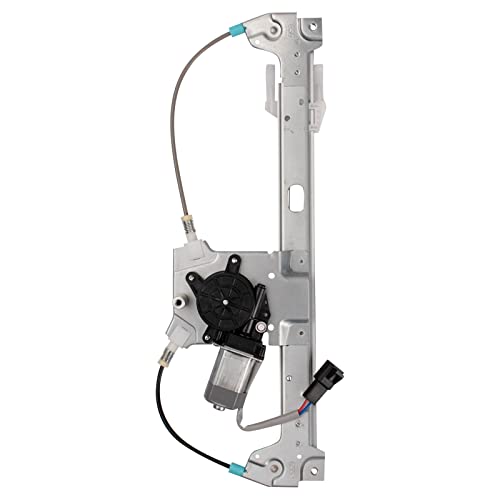 Image of TRQ Rear Right Power Window Regulator & Motor Assembly Passenger Side Compatible with 2005-2009 Buick Lacrosse
