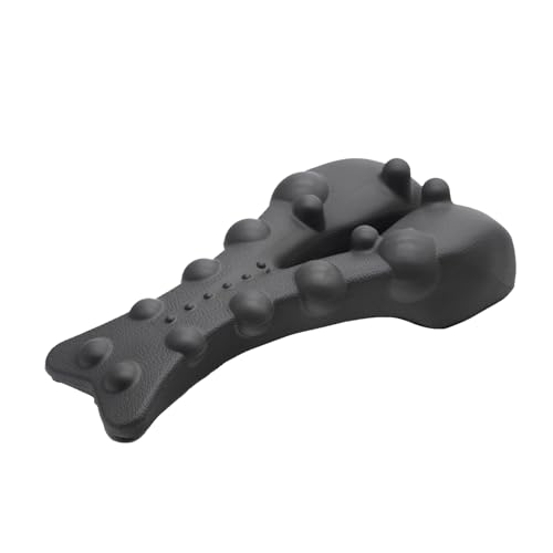 Cervipoint Trigger Point Massager Neck Lobster Massager Acupressure Cervical & Back Support Device with Nodes Suitable for Daily Use (Black)
