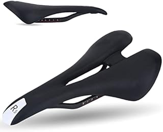 Comfortable Bike Seat, Ultra-light Carbon Fiber Bicycle Saddle Seat, Road Mountain Bike Cushion Replacement, Breathable Non-slip Bicycle Cushion for Men & Women Outdoor Cycling