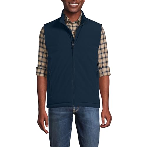 Lands' End Men's Non-Quilted Insulated Commuter Vest