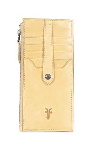 Image of Frye Women's Melissa Snap Card Wallet, Stylish Design with Holder & Slots, Compact for Purse
