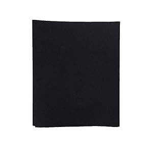 1 x patch van stof voor broeken, 30 x 9 cm (1. Zwart)