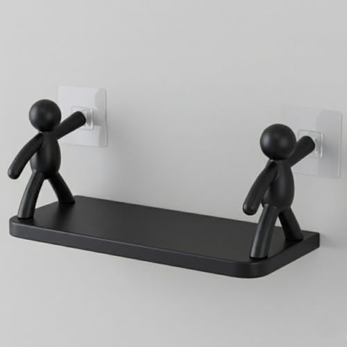 Prateleira Decorativa Adesiva de Parede Sem Furos – Organizador M...