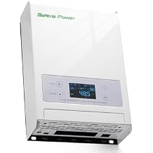 Bateria Power 80A 12/24/36/48V MPPT Solar Charge Controller, 99.5% MPPT Efficiency Solar Panel Charge Regulator, Compatible with Gel, AGM, Sealed, Flooded and Lithium LiFePO4 Battery