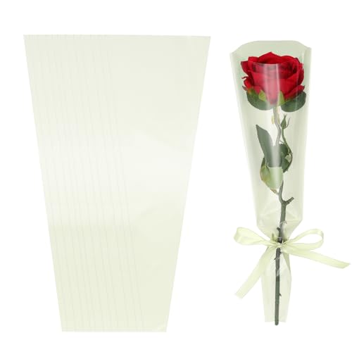 Sacs d'emballage de fleurs mignon pour bouquet de mariage et cadeau