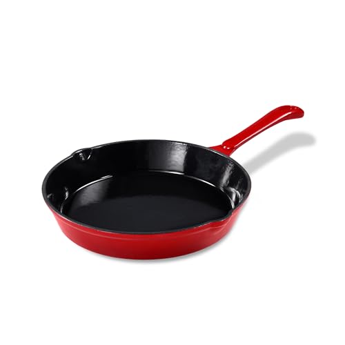 CAROTE Cast Iron Skillet Frying Pan, Oven...