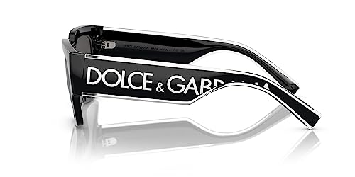 Dolce & Gabbana DG6184-501/87 Sunglasses BLACK w/DARK GREY 52mm2