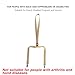 2PCS Clip and Pull Dressing Aid，Dressing Aid for Pants, Dressing aids for Disabled and Elderly, Seniors, Handicap People, Pregnant Women (Khaki)
