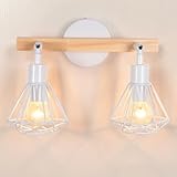 Applique Murale Ajustable : Luminaire à angle réglable, la lampe murale adopte une conception de tête réglable de 180° et rotation de 180° vers le haut et vers le bas, ce qui est pratique pour répondre aux besoins d'éclairage, peut également servir de plafonnier.