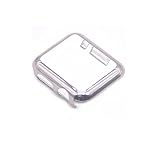 Apple Watch Case Hard PC Silver Full Cover Frame Skins with Protective Screen for Apple Watch 42mm/38mm iWatch