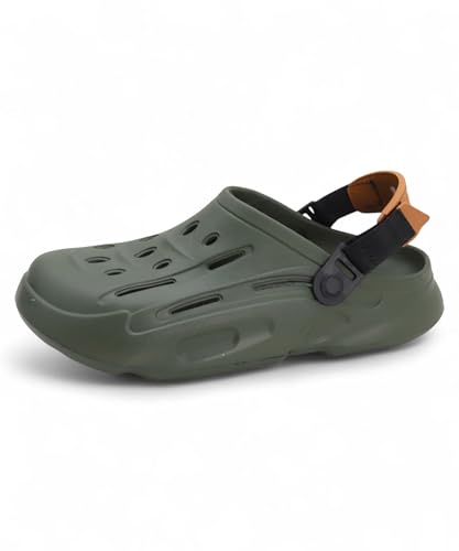 Image of SVAAR Designer Clogs, Lightweight Sandals with Adjustable Back Strap for Men