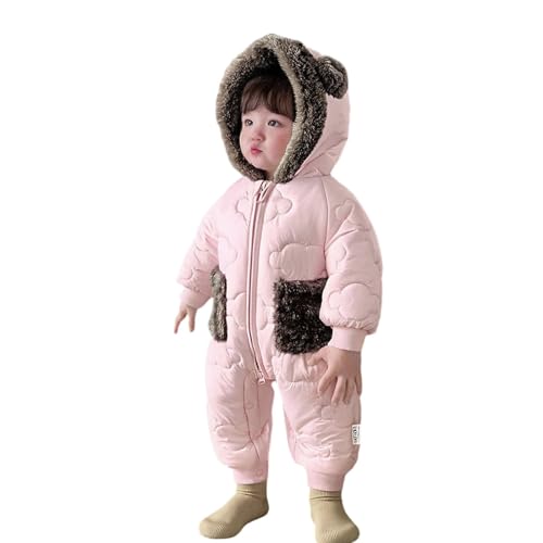 Combinaison de neige bébé imperméable et doudoune manteau chaude en molleton