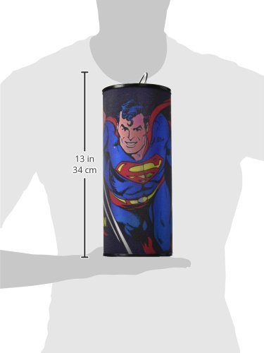 Westland Giftware Luz noturna cilíndrica, Super-Homem DC Comics