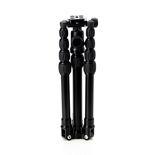 Benro Mefoto Backpacker Travel Tripod, Ballhead And Monopod In Black, 0 Series Aluminum Legs, 4 Leg Sections, Twist Leg Locks, Padded Carrying Case (Bmbpablk) #TOP2