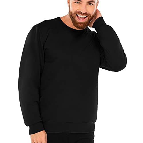 Blusão Masculino Básico de Moletom Rovitex Preto M