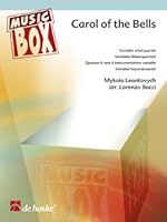 CAROL OF THE BELLS MUSIQUE D'ENSEMBLE -PARTITION+PARTIES SEPAREES 9043127477 Book Cover