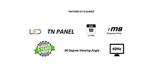 Image of Intel NUC Mini PC Celeron J4005 /4GB DDR4 /32GB eMMC /Windows 10 64 Bit, BOXNUC7CJYSAL and Monitor Combo