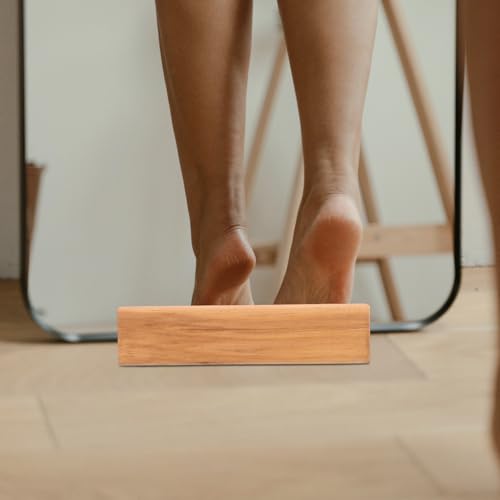 Base de madera para espejo de piso con soporte de diseño elegante 6