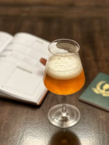 Kegs & Code Co. Teku Shaped Beer Glass - Craft Beer - Tulip Shaped - Enhanced Flavors & Aromas - Holds 14Oz's #TOP7