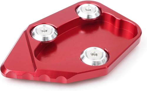 Extension de béquille CBR1000RR en aluminium CNC rouge pour moto