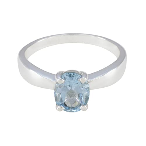 Bague de forme ovale en argent pour illuminer vos styles quotidiens