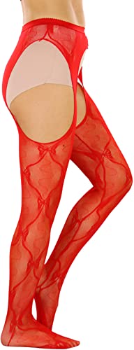Image of ToBeInStyle Women's Suspender Pantyhose