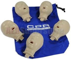 CPR Prompt Heads Infant 5 Pack (for TAN Manikin) w/Case - LF06157U