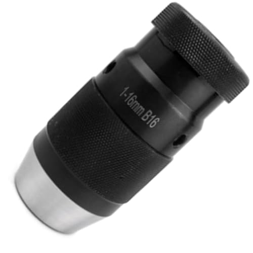 Portabrocas sin llave B16 de 1-16mm con adaptador de eje MT2 para taladro 3