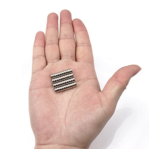 40pcs Small Round Refrigerator Magnets - Mini Craft Magnets for Whiteboard, Dry Erase Board in Home, Kitchen, School