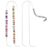4Pcs Big Eye Beading Needles Stainless Steel Bead Spinner Needles Curved Beading Needles for Jewelry Making, 2 Size Seed Bead Needles for Bracelet Necklace Jewelry Making